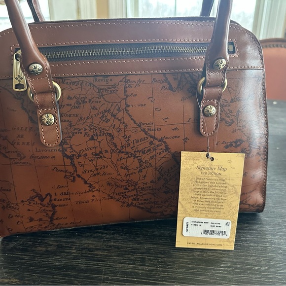 NWT Patricia Nash Bag Calvi Satchel - riot rust - Picture 3 of 6